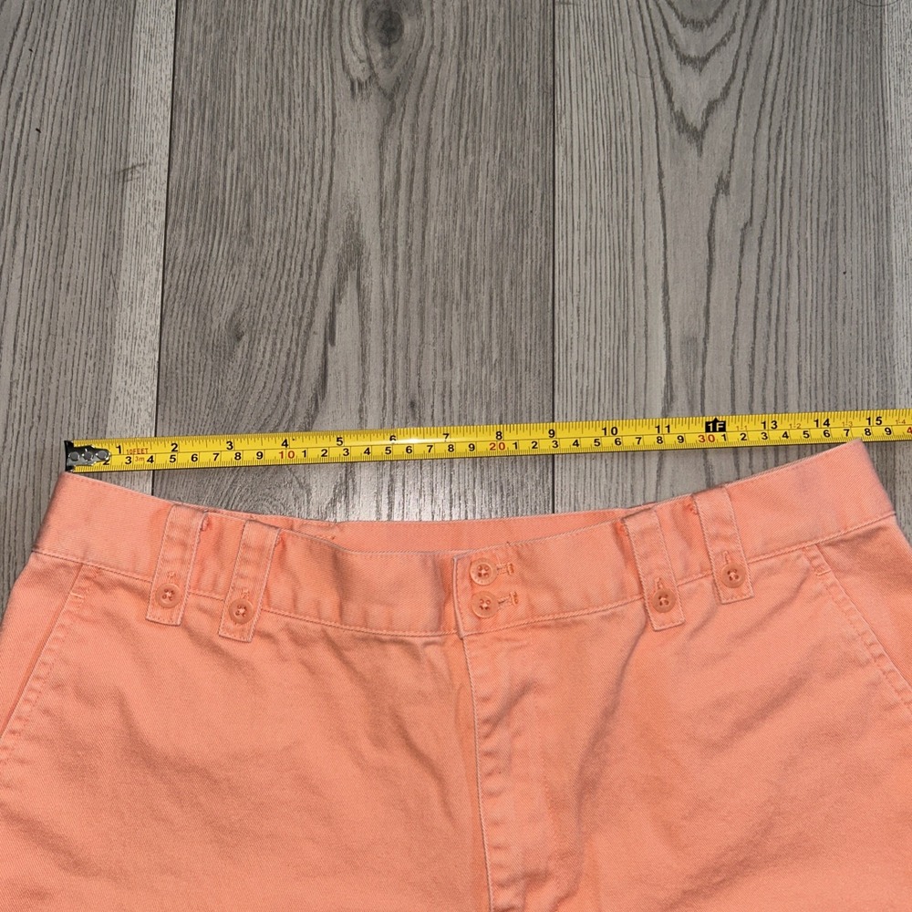 Lauren Ralph Lauren Women's Chino Shorts Orange Size 8 Used - Picture 5 of 9
